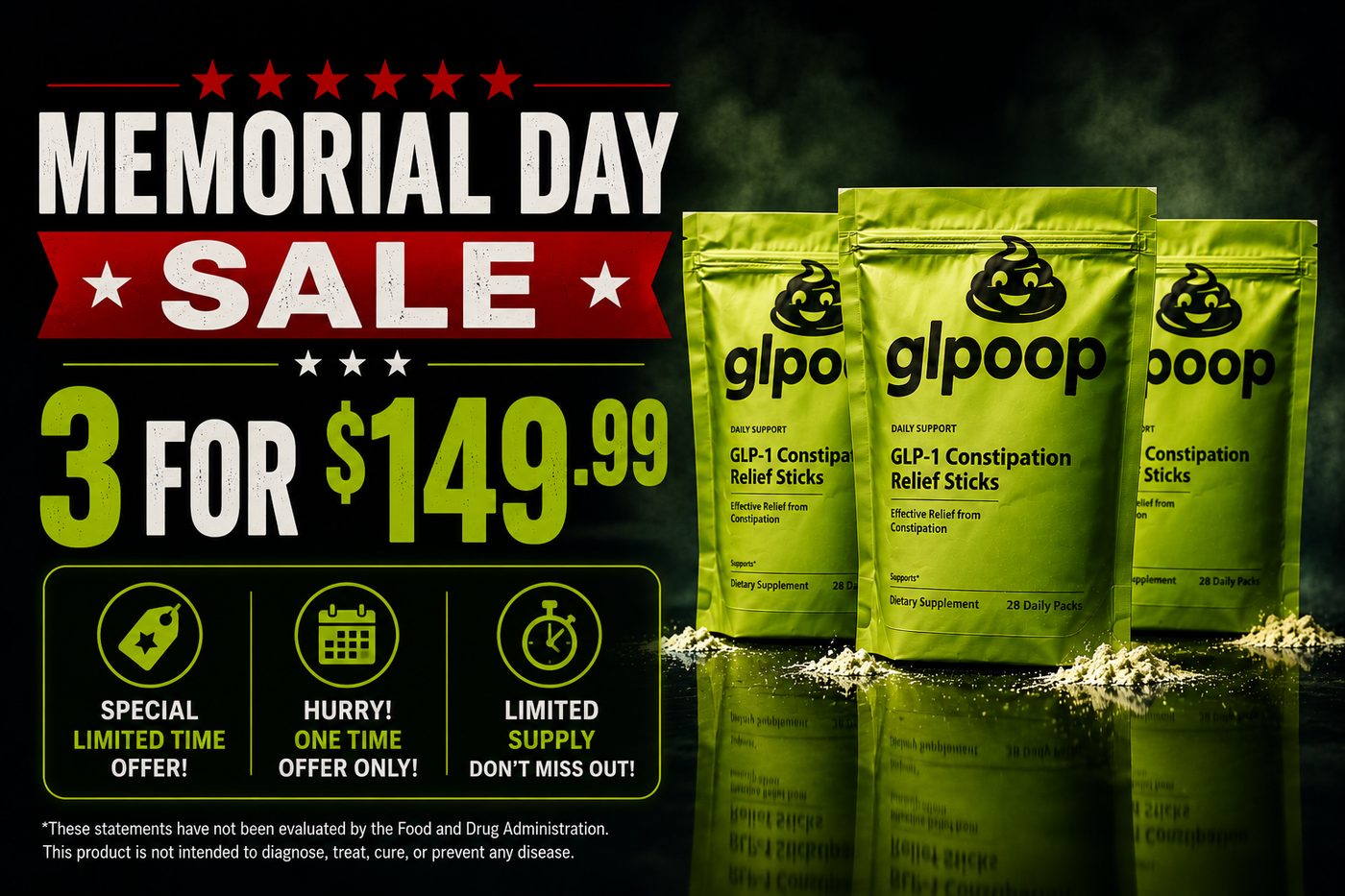 GLPoop 3-Pack