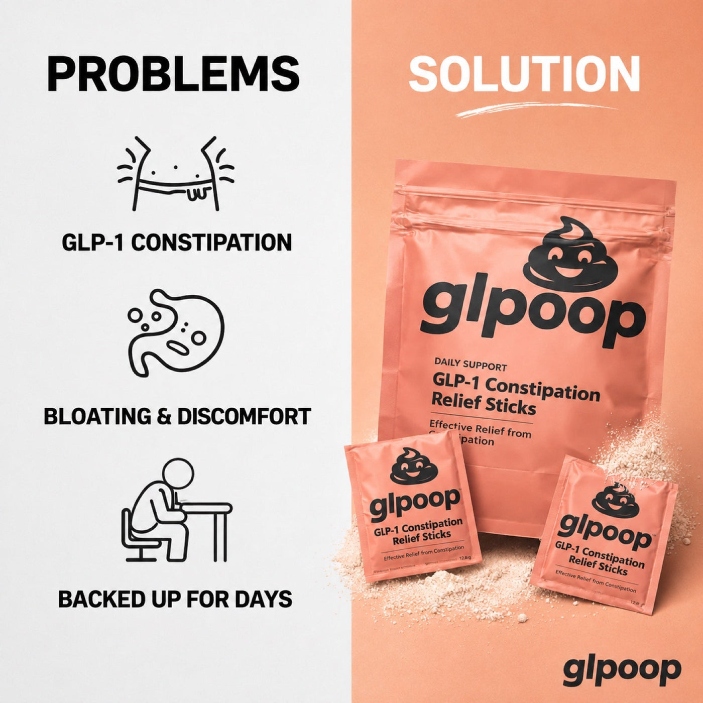 Glpoop 2 Pack Rescue Plan — Peach Mango